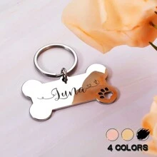 1pc Personalized Pet Dog Tags Shiny Steel Free Engraving Kitten Puppy Anti-Lost Collars Tag For Dog Cat Nameplate Pet Accessories, Seal, Ornamental, Reusable Exquisite, Stylish, Cute, High-Quality, Modern Custom, Personalized, Family, Friends, Boyfriend, Girlfriend, Dad, Mom, Pets For Anniversaries, For Birthdays, Valentine Day, Valentine Day Decor Graduation, Slow Summer Living, Customized Crafts, Vintage, Stylish, High-Quality, Colorful, Modern, Tea Room, Home, Garden, Office, For Anniversaries, For Birthdays, For Weddings, For Housewarming,Festive Calendar - Multicolor - View 9