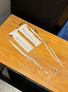 1 双女式弹性交叉纯色渔网绷带短袖手套露指派对装万圣节 y2k 情人节