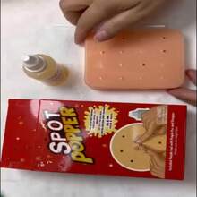 擠痘痘玩具，SPOT POPPER新奇壓力釋放有趣道具，非凡減壓玩具 - 膚色 - 查看 2