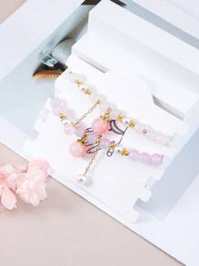 25pcs Simple White Bracelet Packaging Cardboard Display Cards For Jewelry And Retail Packaging Tag Display