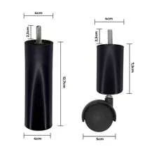 Casters - 黑色 - 查看 2