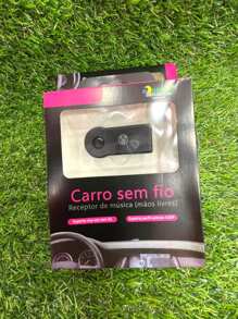 tiger Adaptador Receptor Bluetooth Usb Musica P2 Chamada Som Carro Cor Preto - Preto - Visão 3