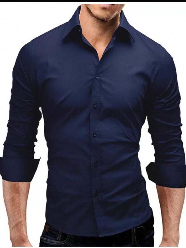 Camisa Masculina Slim Fit Luxo Pronta Entrega