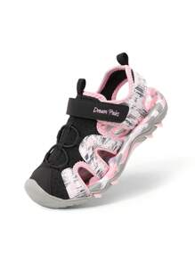 Boys Girls Summer Outdoor Athletic Sport Sandals Toddler/Little Kid/Big Kid - Hồng - Xem 1