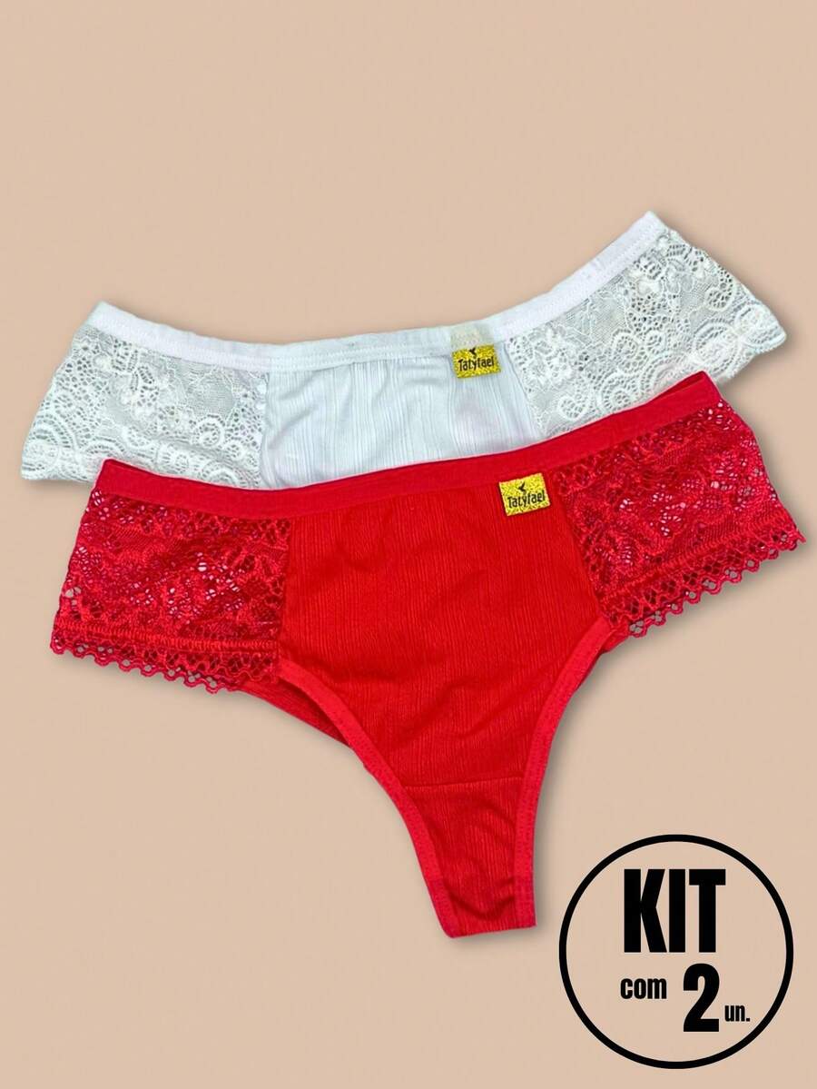 Women Briefs - 彩色 - 查看 1