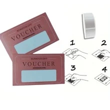 10 cái/20 cái, Thiệp sinh nhật tự làm, Thiệp cào, Thẻ quà tặng bất ngờ, Quà tặng sinh nhật sáng tạo cho bạn trai và bạn gái, Đồ dùng cho đêm hẹn hò, Giáng sinh - Hồng - Xem 3