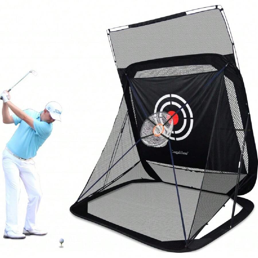 Pop Up Golf Net, Pop Up Golf Hitting Net, Quick Setup Golf Practice Net