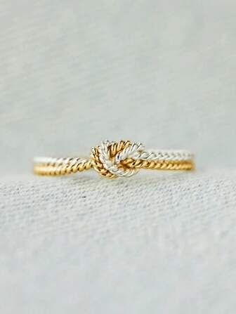 1枚简约立方氧化锆戒指，女士情人节礼物，订婚周年纪念派对饰品