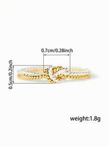 1 pieza Anillo sencillo, estilo de mujer, regalo del Día de San Valentín, accesorio para fiesta de compromiso y aniversario, regalo para el Día de San Valentín, Día de la Madre - 1# - Ver 4