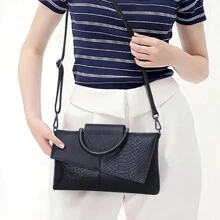 Yogodlns Bolso cruzado de hombro suave de PU para mujeres, bolsos de lujo para mujer, bolso de diseñador de marca, bolsos de hombro de dama