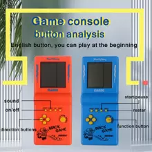 1pc 3.5 Inch HD Screen Handheld Game Console With 23 Built-In Game Modes, An Ideal Stress Relief Gaming Device And Best Travel Companion - Multicolor - View 6