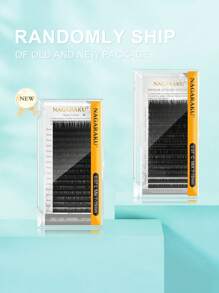 1 PC NAGARAKU Synthetic Mink Eyelashes Individual Eyelash LC LD N L Curls Mix 7-15mm 16 Lines Natural Soft For Women Professional Lash Clusters, Eyelash Clusters, Individual Eyelashes, Lashes, Fake Lashes - Black - View 2