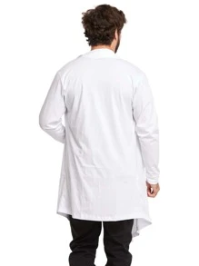 Men Overcoats - 白色 - 查看 2