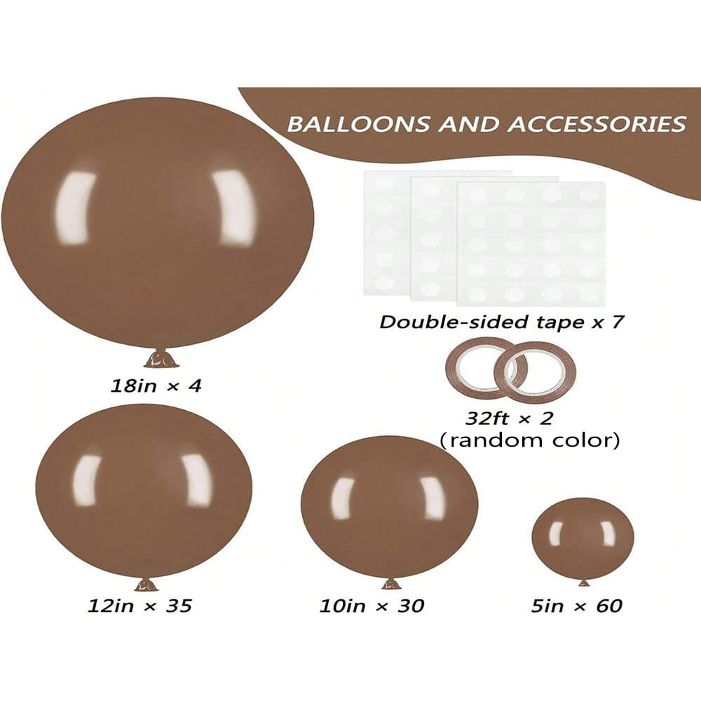 1 Set Of Light Pink Balloons, Including 129pcs Balloons In Different