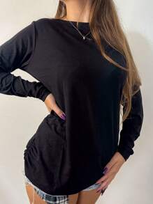 Women Blouses - màu đen - Xem 3