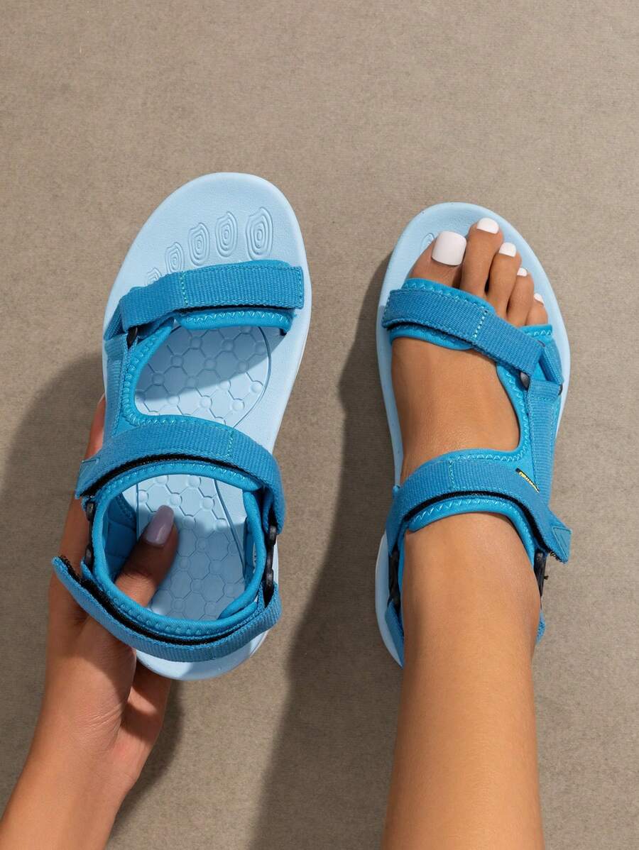 Women'S Arch Support Hiking Sandals Sport Outdoor Athletic Comfortable Summer Beach Water Sandals - 藏蓝色 - 查看 1
