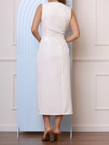 Women Two-Piece Outfits - trắng - Xem 4