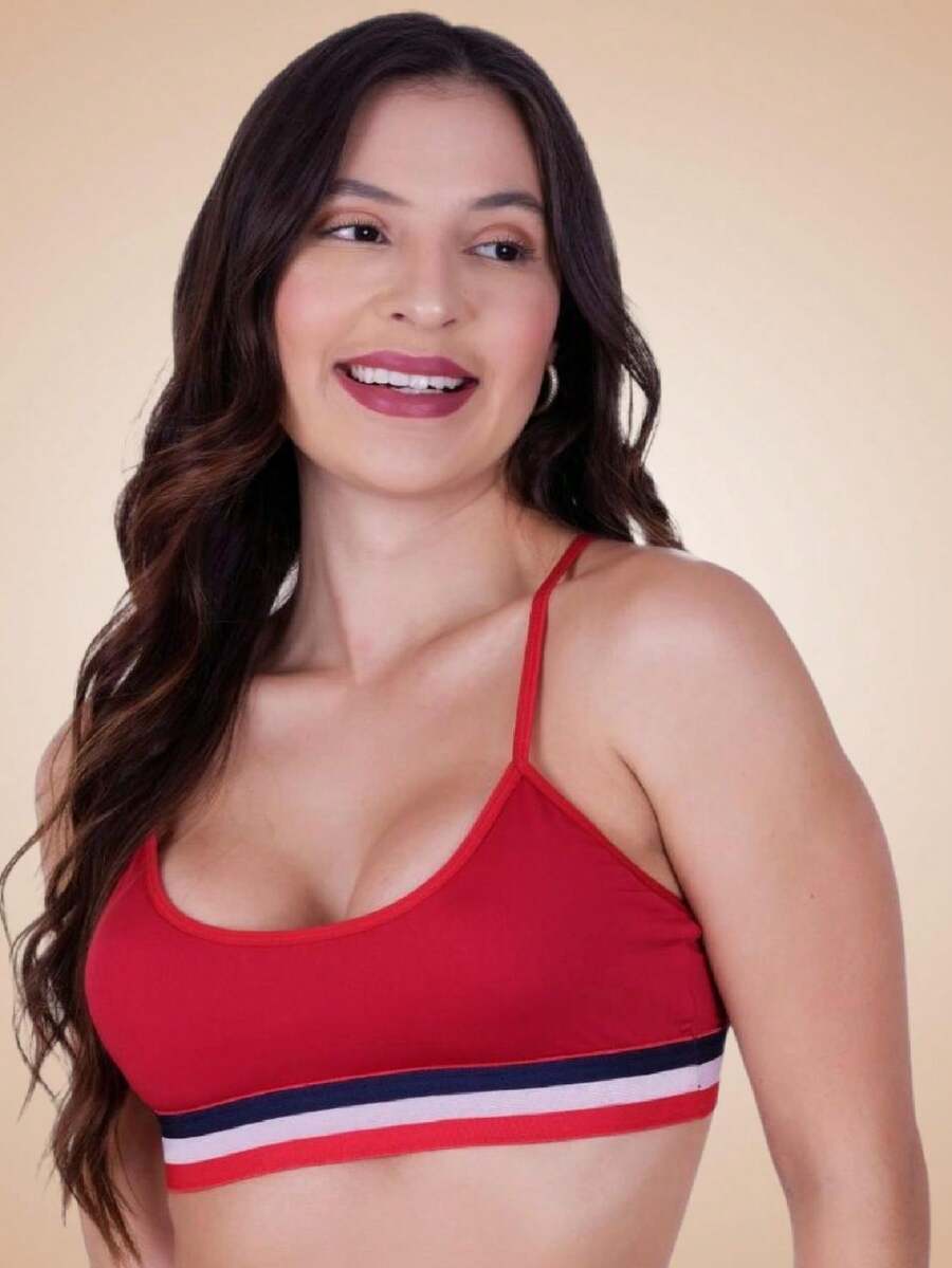 Women Shapewear Tops - 紅色 - 查看 1