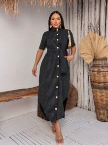 Women Dresses - 黑與白 - 查看 2