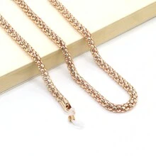 Boho 1pc 6.0mm Metal Chain Copper Eyeglass Chain - Black - View 9