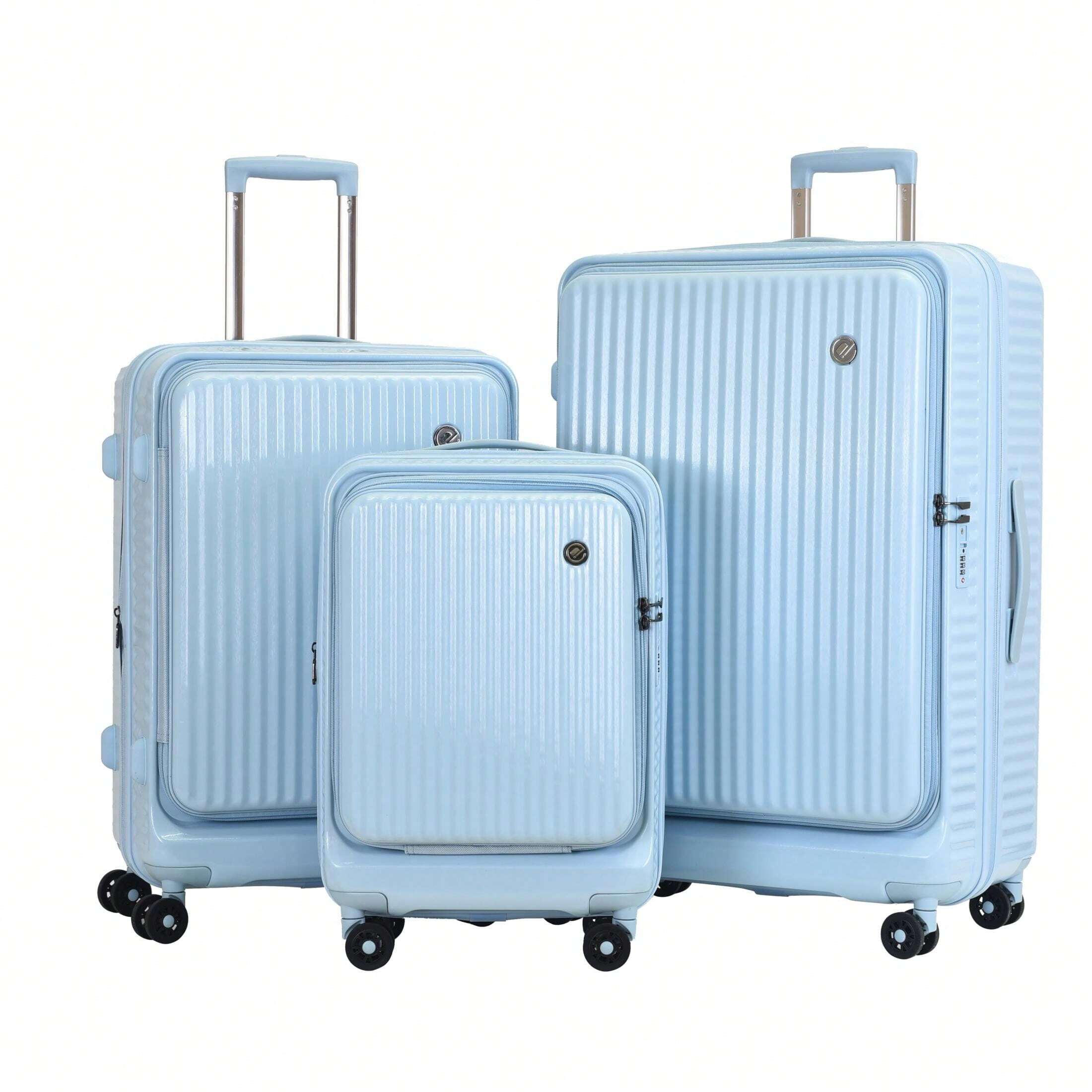 Bagage cabine de 20 pouces avec housse avant pour sac d