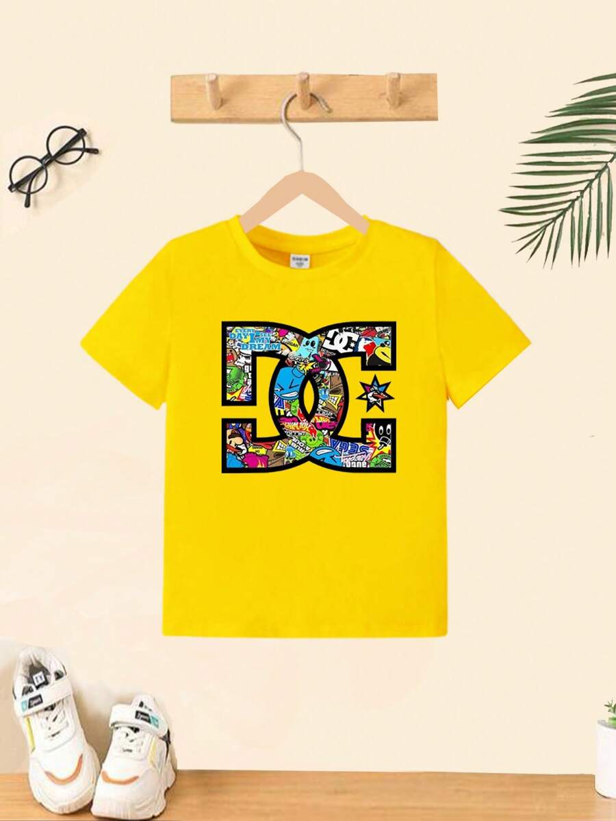 Tween Boys Shirts - Yellow - View 1