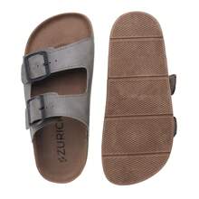 Men Flip Flops & Slides - 灰色 - 查看 3