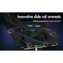 Gaming Chairs - Black - View 4