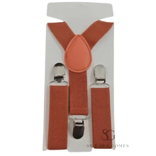 Kids Belts & Suspenders - 摩卡棕 - 查看 5