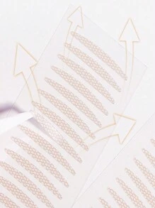 300 Peças Adesivos Para Levantar Palpebras Caidas Efeito lmediato - Transparente - Visão 4