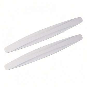 Protector de parachoques de coche de 2 piezas Guardia de tira antirrasguños y antigolpes con cuchillas para accesorios de coche