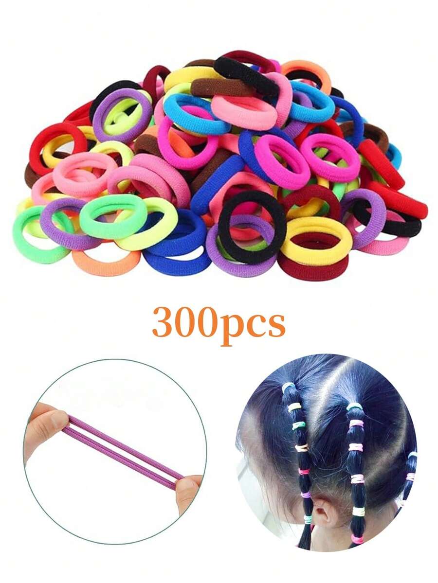 1 Trẻ em Độ co giãn Cao Băng tóc , Cô gái Dây buộc tóc , Bền chặt Dây thun , Đàn hồi Tóc đuôi gà Thích hợp Đối với Bé gái Phong cách tóc Và Đồ trang trí ( Màu sắc tùy ý ) - Nhiều màu - Xem 1