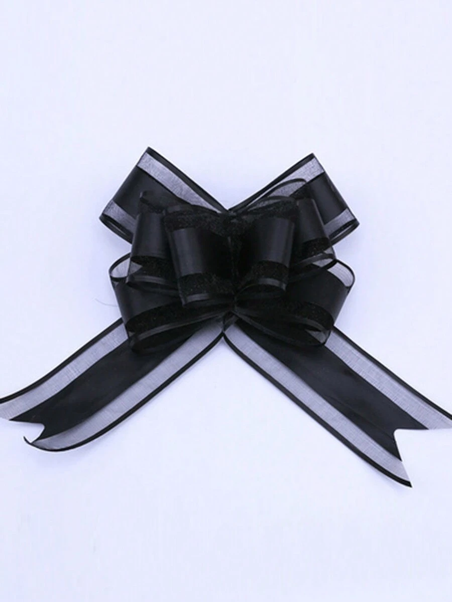 Pack Of 10 Ribbon Pull Bows For Holiday Celebrations And Wedding Decorations,Christmas