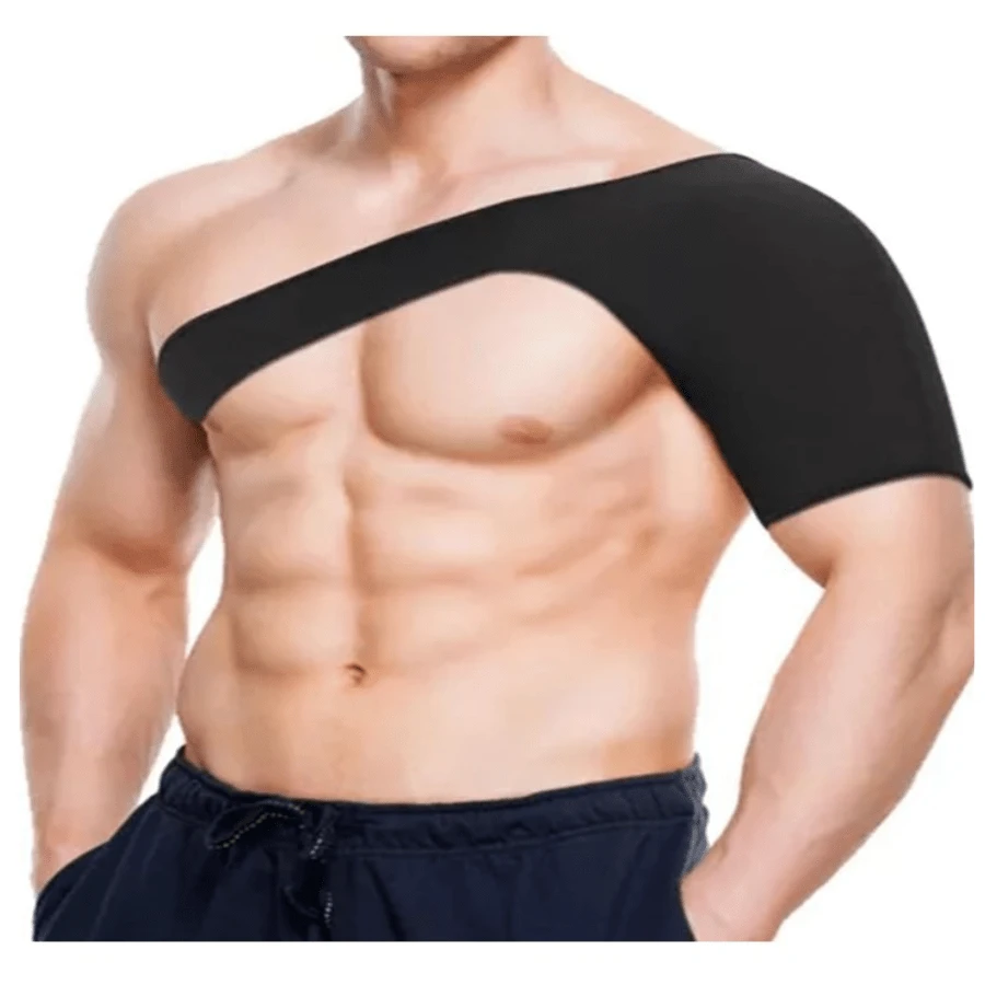 Hombrera Deportiva De Neopreno Soporte De Hombro Para Gym - Negro - Ver 1