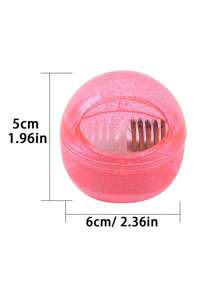 1pc Nail Art Cleaner Tool Case With Steel Wire Brush And Nylon Brush For Cleaning Carbide/Ceramic Nail Drill Bits