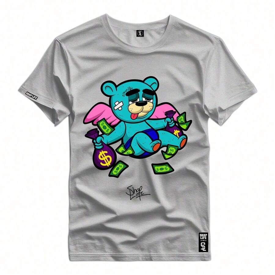 Men T-Shirts - Xám - Xem 1