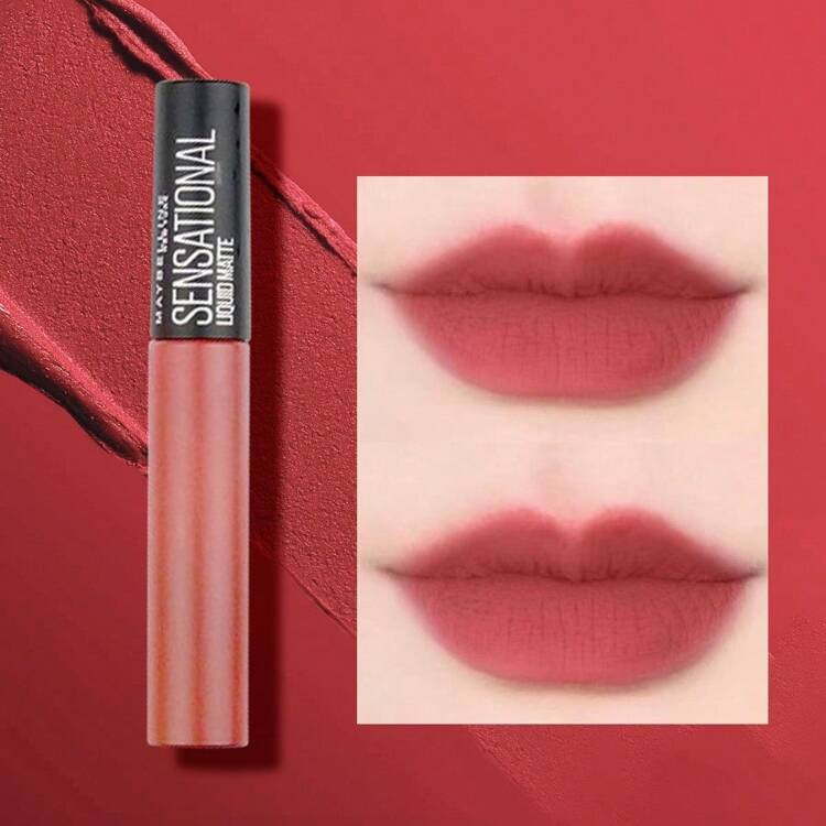 Maybelline Brillo de labios Superstay Matte Ink, 7ml - 08# - Añade 1