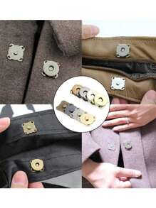 20 cái/4 cái/10 cái Nút nam châm DIY, Nút hoạt hình Nút bấm vô hình từ tính để may, Nút bấm từ tính Clover, Nút may, Nút khâu vô hình bằng kim loại, Khóa đóng ví, Gói đồ thủ công DIY Nút bấm thay thế ví, Túi xách đeo vai, Phụ kiện Nút bấm ví Nút bấm ví, Bộ nút đan thủ công 14mm Nút bấm gói, Từ tính, May vá, Thủ công, Ví, Túi xách, Quần áo, May Nút nam châm hoạt hình, Nút bấm DIY - đồng - Xem 2