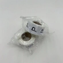 13000 cái ( 500 Hình dán Đối với Mỗi Chữ cái , 26 Bảng chữ cái ) 1 Inch Chữ cái Hình dán Nhãn , Lá thư Nhãn , Lá thư , Đánh dấu Hình dán , Nối tiếp Số Hình dán - Đen và trắng - Xem 11