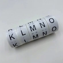 13000 cái ( 500 Hình dán Đối với Mỗi Chữ cái , 26 Bảng chữ cái ) 1 Inch Chữ cái Hình dán Nhãn , Lá thư Nhãn , Lá thư , Đánh dấu Hình dán , Nối tiếp Số Hình dán - Đen và trắng - Xem 6