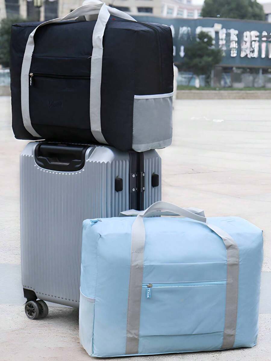 Bolsa Grande De Viaje Multifncional De Gran Capacidad, impermeable, Anti Polvo, Plegable. - Multicolor - Ver 1