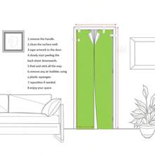 1 pièce/2 pièces Autocollant mural et de porte en PVC autoadhésif, imperméable et anti-salissure. Motif géométrique moderne 3D abstrait de couleur violette avec fini doré. Convient pour les murs intérieurs et extérieurs, les portes de placard. Disponible en plusieurs tailles.