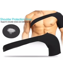 Hombrera Deportiva De Neopreno Soporte De Hombro Para Gym - Negro - Ver 5