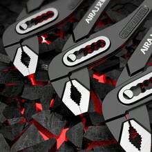 Airaj 8吋大水泵鉗快速釋放水管鉗組合鉗水電工具 - 黑色 - 查看 5