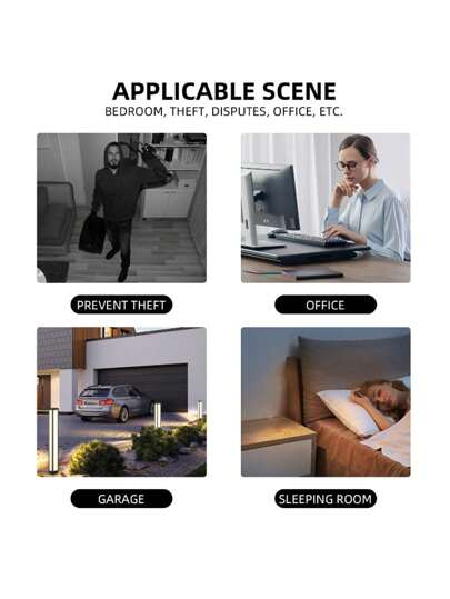 1080P Mini WiFi Surveillance Camera, 2.4G Indoor Security Camera Night Vision Motion Detection, Home Wide Angle IP view 5