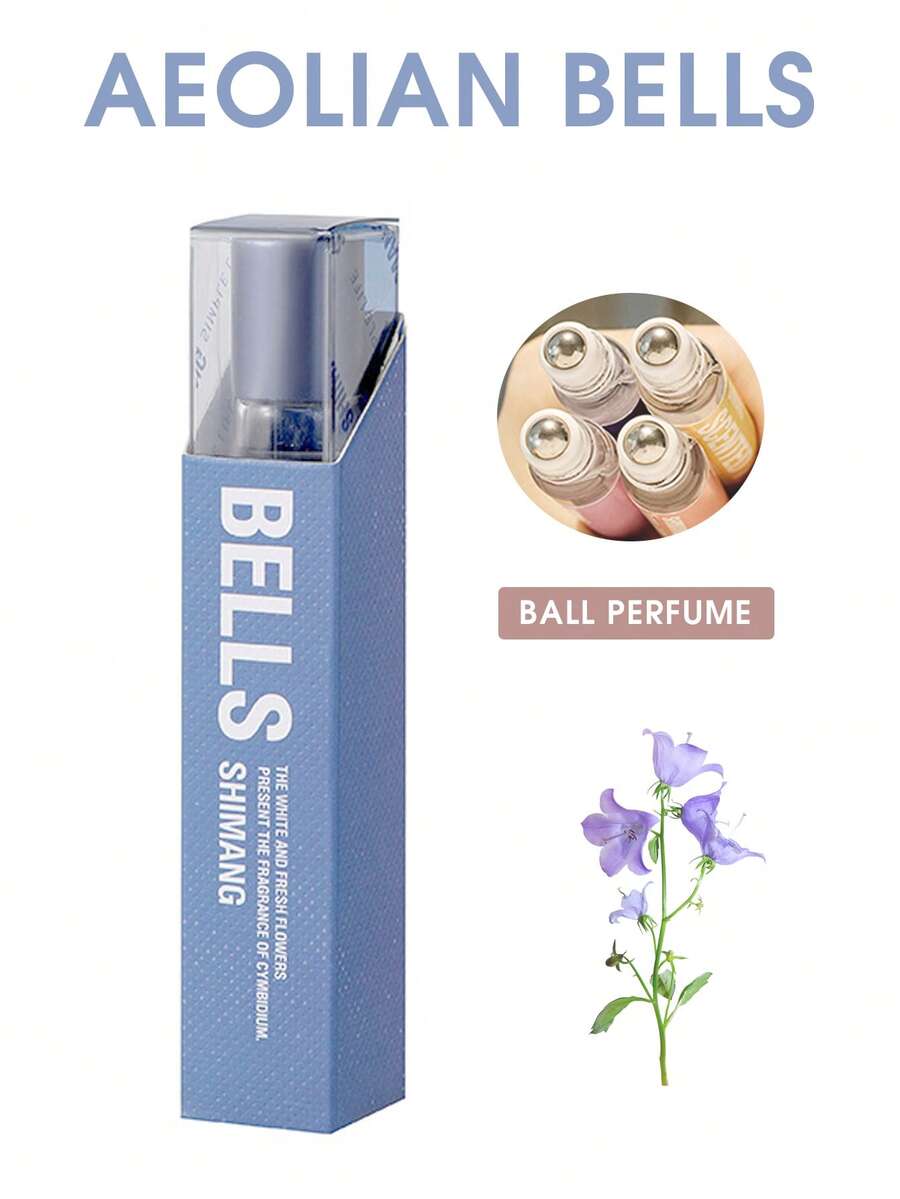 SHIMANG Perfume fragante para mujeres. Fragancia duradera y ligera, anti sudoración y perfume duradero de 10ML. fragancias colonias perfume - campana con el viento - Ver 1