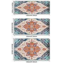 1pc Modern Home Living Room Bedroom Round Decorative Anti-Slip Floor Mat Rug, Retro Style Decorative Round Carpet For Various Household Scenes - Multicolor - View 2