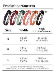 1pc Personalized Customized Durable Dark Brown Leather Cat Bell Collar, Can Engrave Cat Name, Contact Information, Address And Other Details, Engraved Anti-Lost Pet Collar, Suitable For Cats To Use