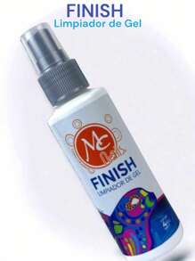 PROTEC Pack Solucion Antsptc + Finish Limpiador , Uñas McNails - azul real - Ver 1