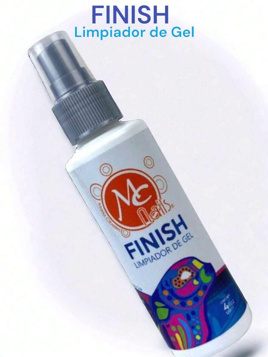 PROTEC Pack Solucion Antsptc + Finish Limpiador , Uñas McNails - azul real - Ver 1